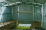 marine anchorage shed/boathouse